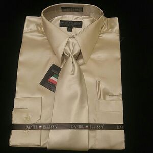 MEN'S DRESS SHIRT OLIVE COMBO PACK BY DANIEL ELLIS